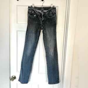 Zoo jeans size 11 straight leg blue grey jeans in good condition